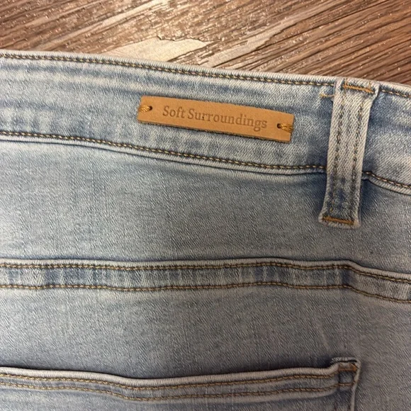 Light Blue Women's Jeans - Picture 4 of 4